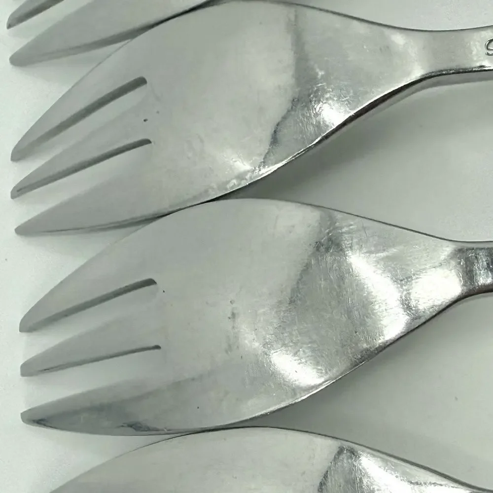 Supreme Cutlery Aperto Stainless Steel Dinner Forks Set Of 5 Japan 7 1/8 inch